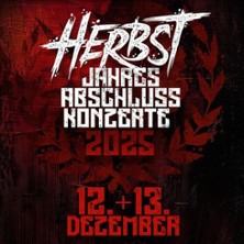 Herbst - Jahresabschlusskonzert - Support Jensen und Lautlos 12.12.2025 Jugendzentrum IMPULS