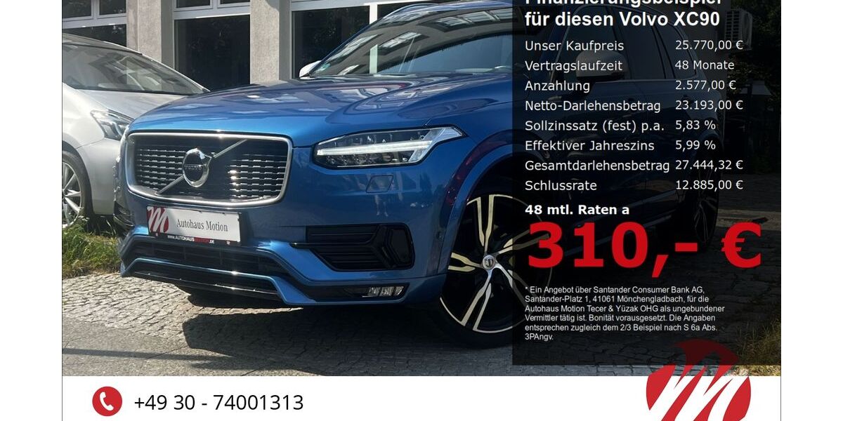 Volvo XC90 164.700 km 24.970 &euro; Berlin 12305