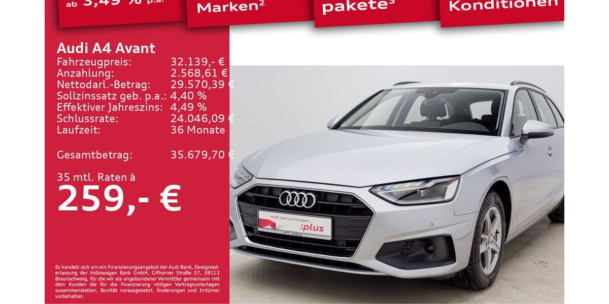 Audi A4 22.249 km 29.189 &euro; Berlin 13088