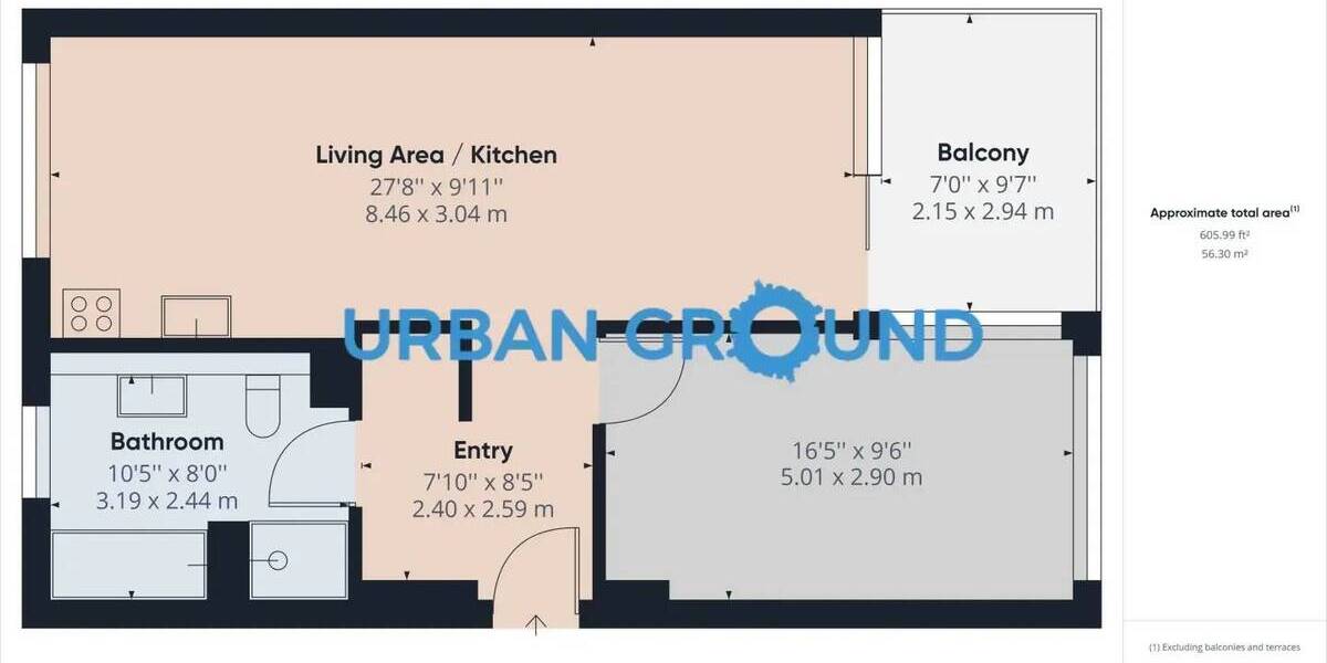 Etagenwohnung Berlin Moabit - 2 Zimmer, 58 m&sup2;, 2.000&euro; | Angebot:26343984