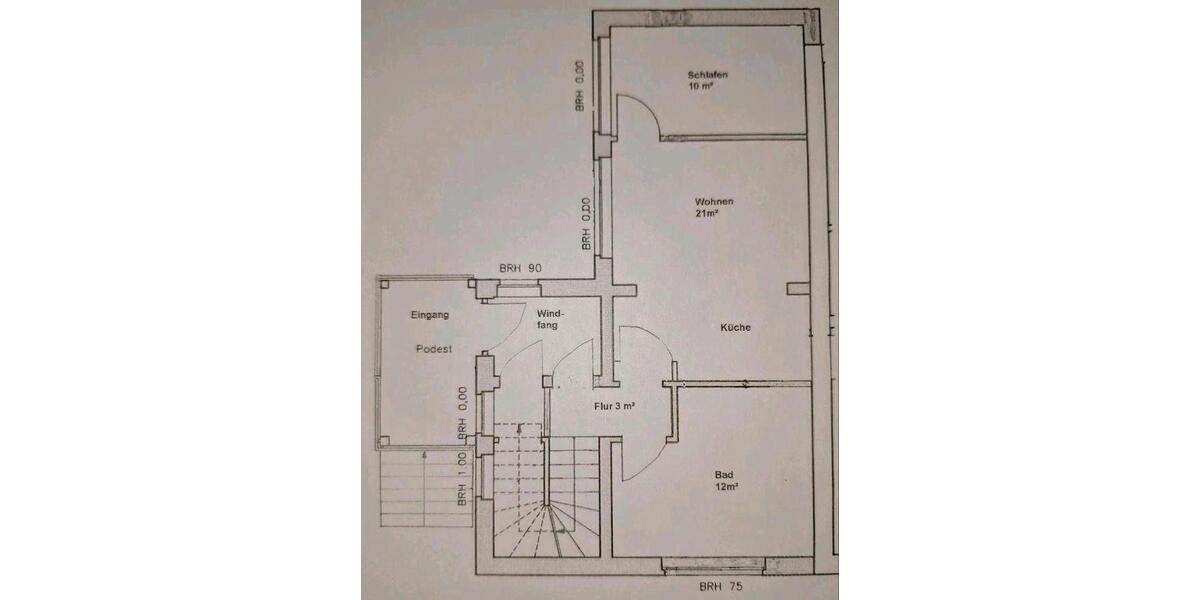 Hochparterre Groß Kreutz (Havel) - 2 Zimmer, 75 m&sup2;, 1.080&euro; | Angebot:26610524