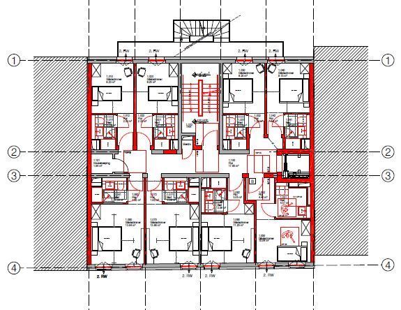 Projektiertes Hotel, mit oder ohne Betreiber am Park Sanssouci zimmer