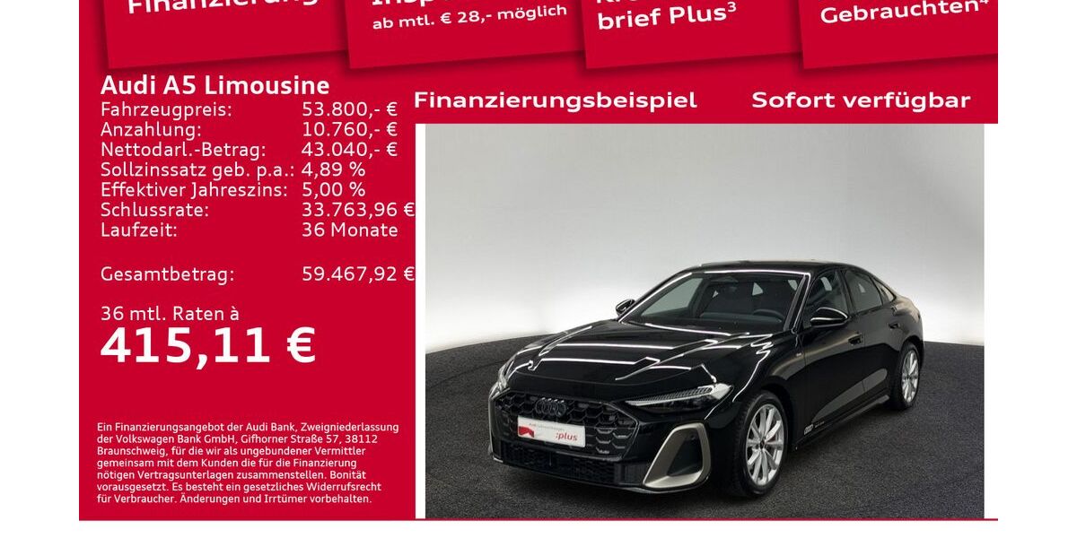 Audi A5 6.001 km 53.800 &euro; Berlin 12489