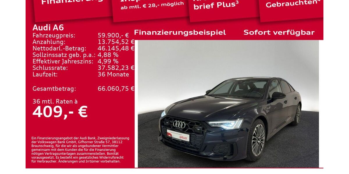 Audi A6 7.350 km 54.900 &euro; Berlin 12489