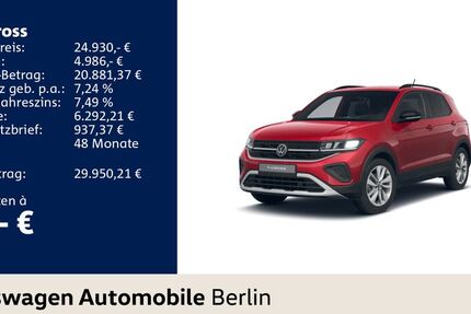 VW T-Cross 6.406 km 24.930 &euro; Berlin 12681