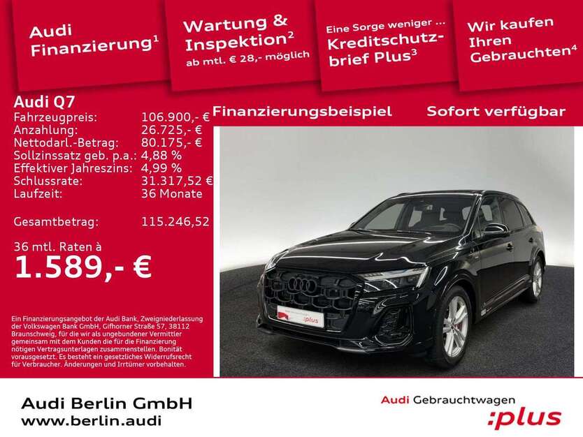 Audi Q7 6.001 km 106.900 € Berlin 10587