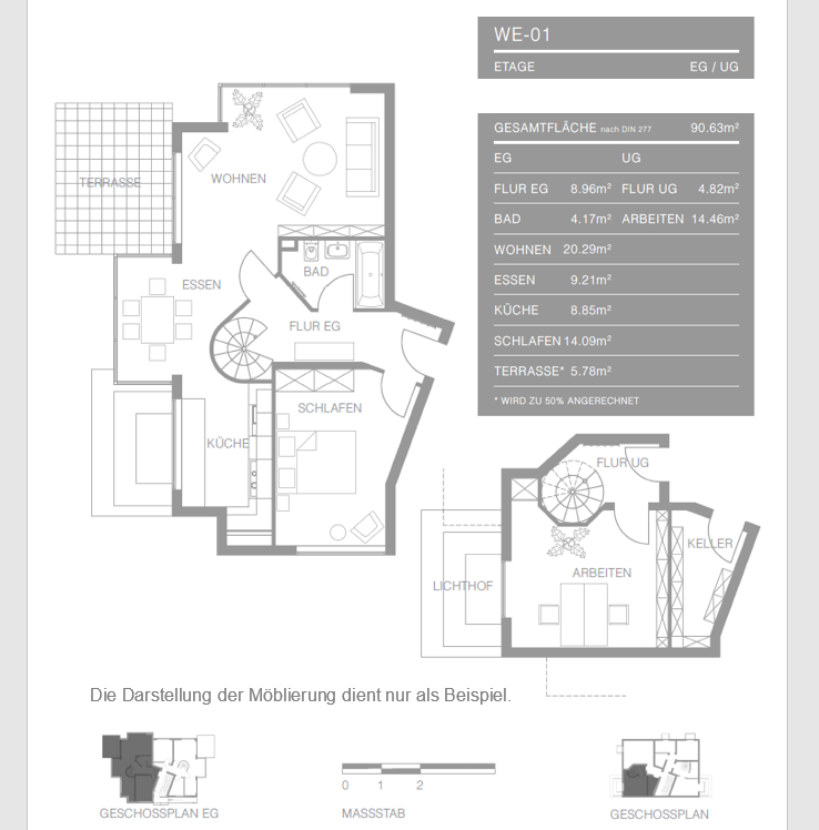 Wohnung zum Kaufen in Berlin 323.000 € 90.63 m²