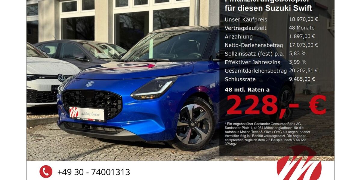 Suzuki Swift 13.500 km 18.470 &euro; Berlin 12305