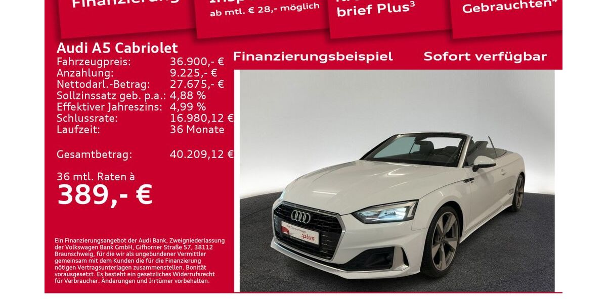 Audi A5 48.350 km 36.900 &euro; Berlin 12489
