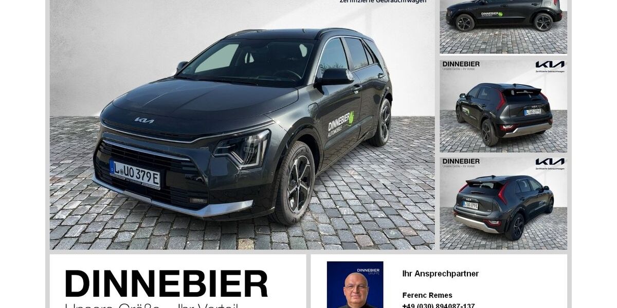 Kia Niro 14.550 km 29.589 € Berlin 10711