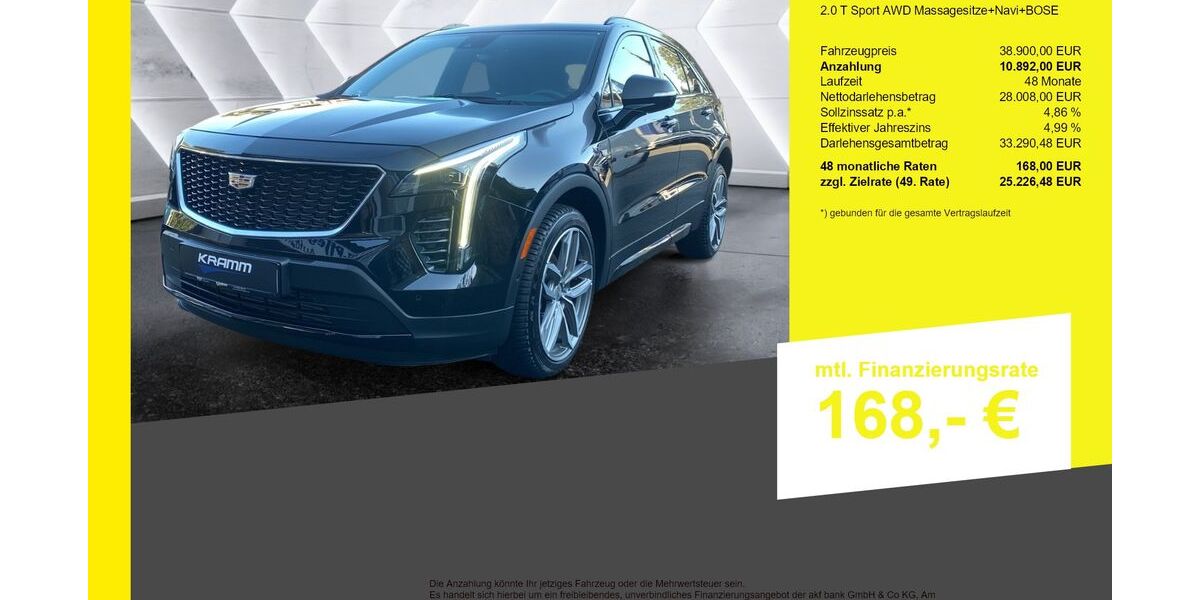 Cadillac XT4 7.500 km 38.900 &euro; Berlin-Französisch Buchholz 13127