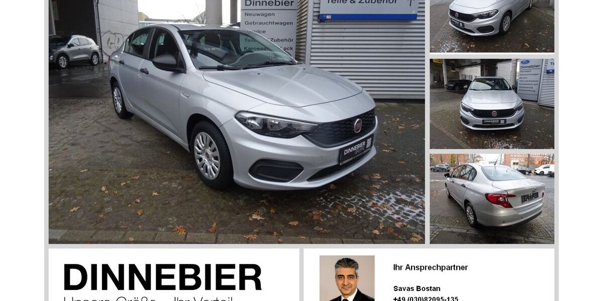 Fiat Tipo 36.500 km 10.779 &euro; Berlin 14199