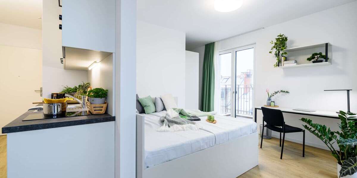 Etagenwohnung Potsdam Babelsberg - 1 Zimmer, 30 m&sup2;, 850&euro; | Angebot:26285979