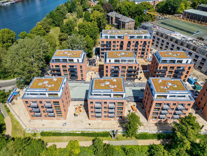 Ihr Büro direkt am Wasser: Effiziente Büroflächen in Neubau-Quartier auf Eiswerder+ TOP-Ausstattung