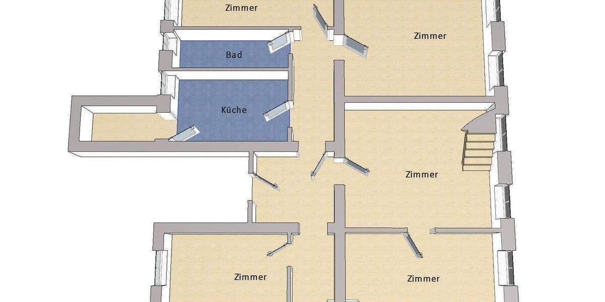 Etagenwohnung Berlin Friedenau - 1 Zimmer, 309 m&sup2;, 1.245.000&euro; | Angebot:24722615