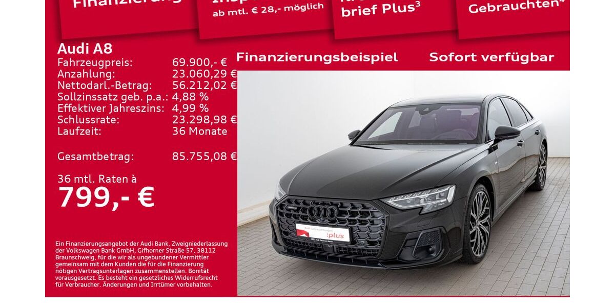 Audi A8 119.850 km 64.900 € Berlin 12489