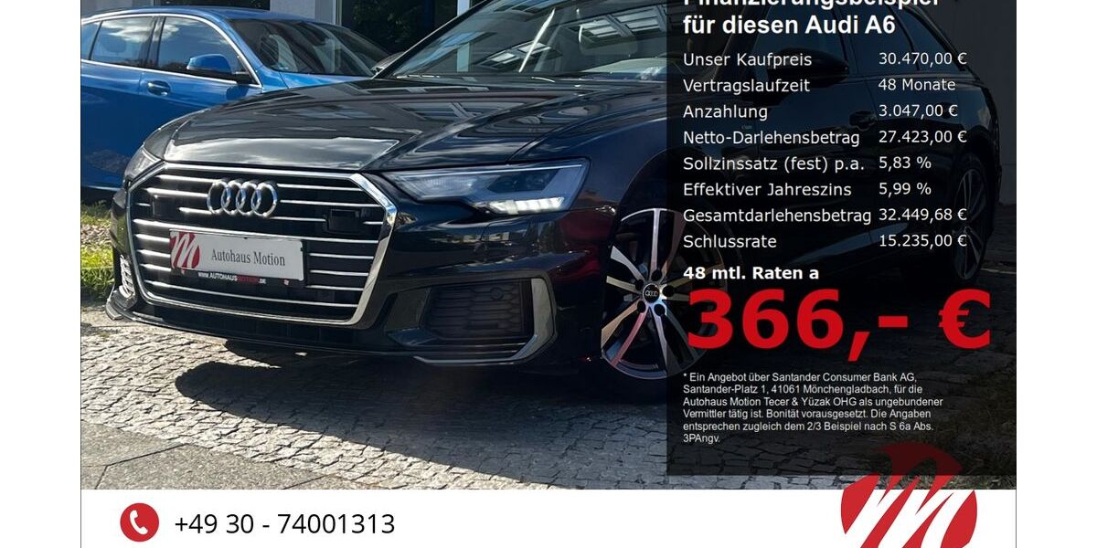 Audi A6 61.550 km 28.970 &euro; Berlin 12305