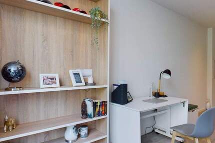 DIE ZIMMEREI | Möbliertes 1-Zimmer-Apartment perfekt für Auszubildende und Studierende | Large Bude 1 zimmer