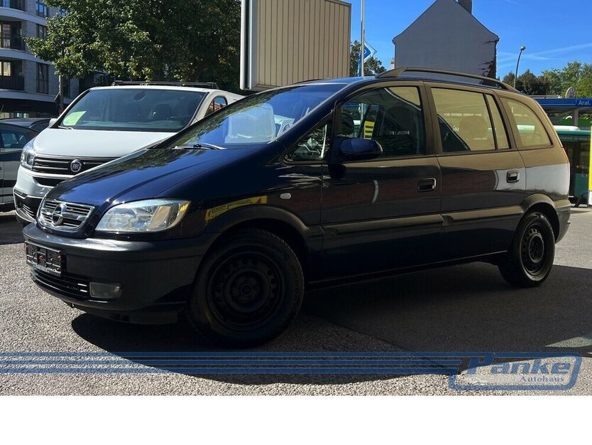 Zafira Basis*7-Sitzer*TÜV02/27*Chrom*Klima*Radio
