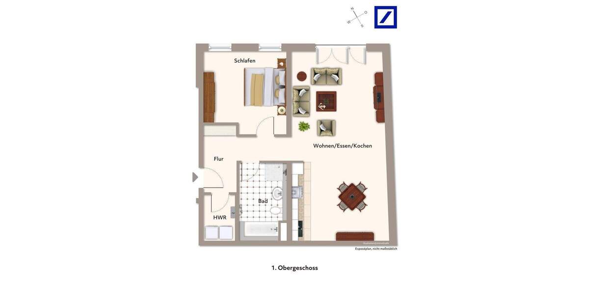 Etagenwohnung Teltow - 2 Zimmer, 81 m&sup2;, 527.000&euro; | Angebot:25267349