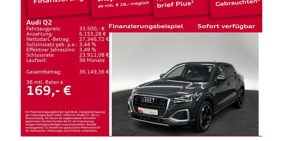 Audi Q2 7.100 km 33.500 € Berlin 10587
