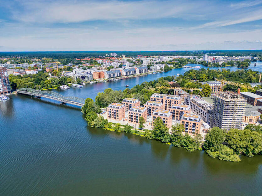 Ihr Büro direkt am Wasser: Effiziente Büroflächen in Neubau-Quartier auf Eiswerder+ TOP-Ausstattung