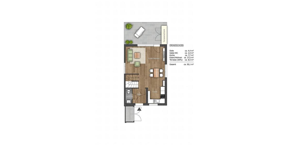 Reihenhaus Nauen - 4 Zimmer, 120 m&sup2;, 1.820&euro; | Angebot:26516778