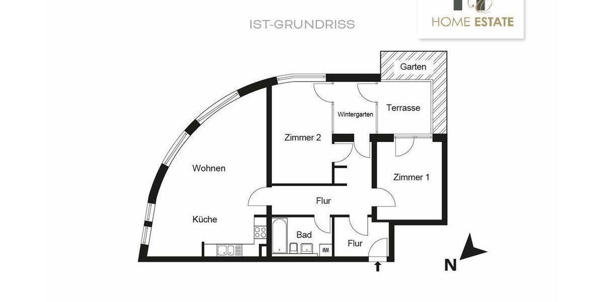 Terrassenwohnung Teltow Ruhlsdorf - 4 Zimmer, 90 m&sup2;, 320.000&euro; | Angebot:26733604