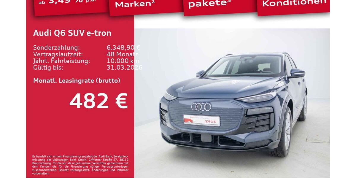 Audi Q6 e-tron 10.701 km 60.989 &euro; Berlin 13088