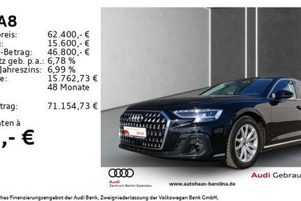 Audi A8 40.711 km 62.400 &euro; Berlin 13581