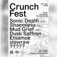 Crunch Fest Berlin 11.10.2026 Cassiopeia