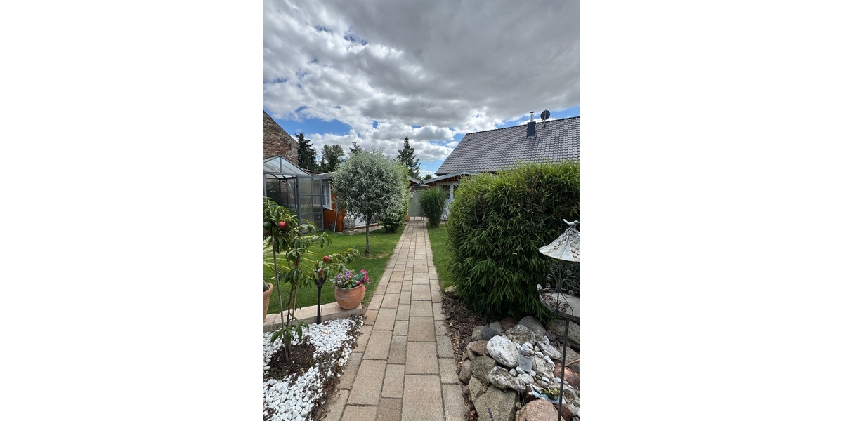 Provisionsfrei! Mediterranes Landhaus mit Wohlfühlgarten und Wellnessbereich in Nauen-Wachow - Einfamilienhaus Nauen | Angebot:27208594