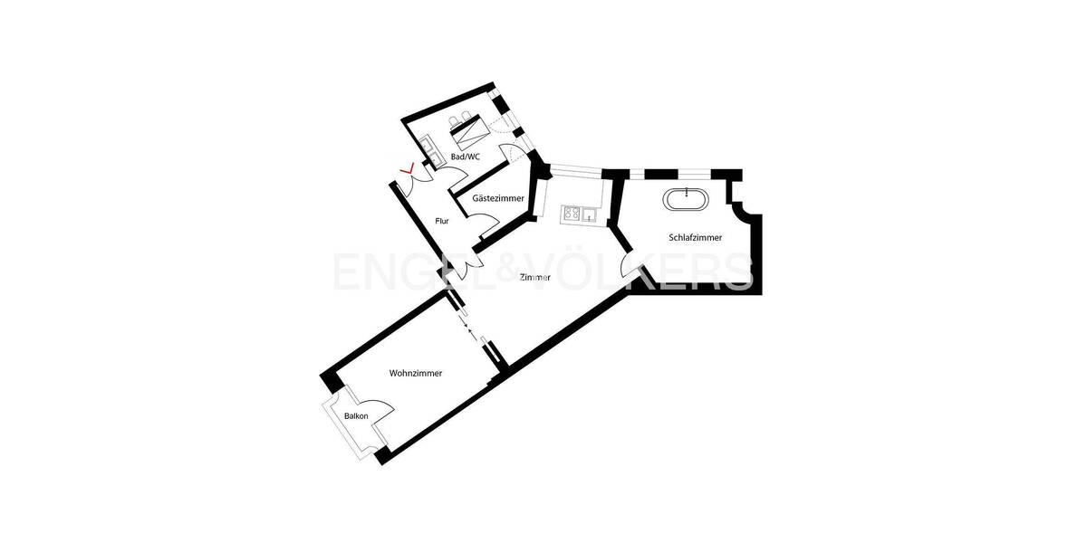 Etagenwohnung Berlin Schöneberg - 4 Zimmer, 152 m&sup2;, 1.195.000&euro; | Angebot:26931961