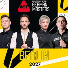 Snooker: German Masters 2027 - 2. Session 25.01.2027 Tempodrom