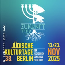 38. Jüdische Kulturtage Berlin - Yamma Teiman 16.11.2025 Synagoge Rykestraße