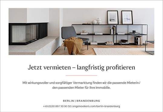Etagenwohnung Hennigsdorf - 3 Zimmer, 74 m&sup2;, 300.000&euro; | Angebot:25784162