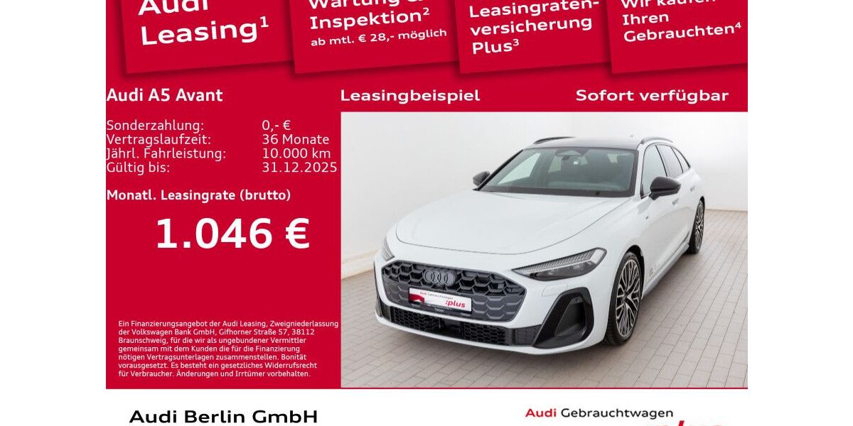 Audi A5 6.001 km 75.500 € Berlin 12489