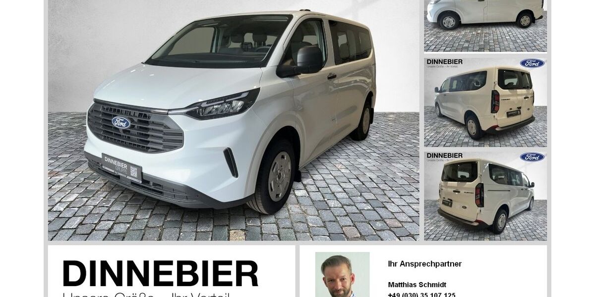 Ford Transit Custom 2.042 km 50.895 € Potsdam 14482