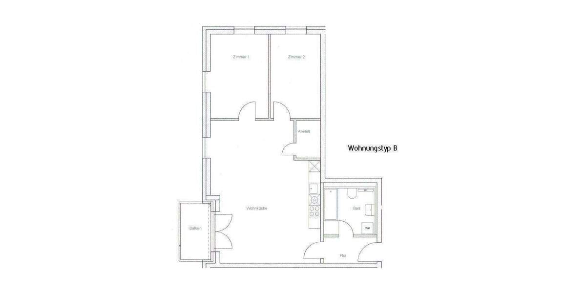 Etagenwohnung Berlin Reinickendorf - 3 Zimmer, 81 m&sup2;, 1.599&euro; | Angebot:25567375