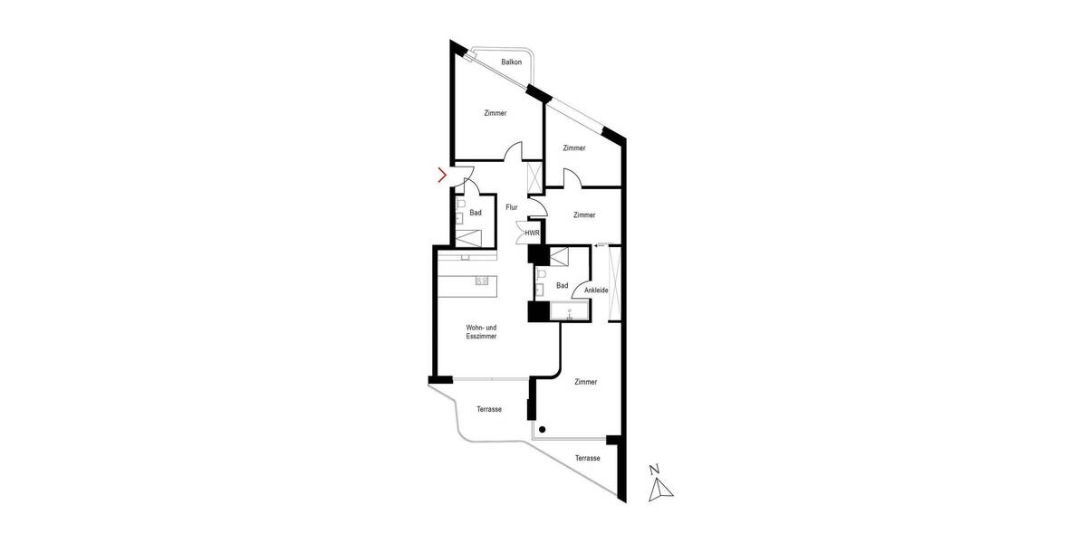Etagenwohnung Berlin Mitte - 4 Zimmer, 124 m&sup2;, 1.095.000&euro; | Angebot:26754015