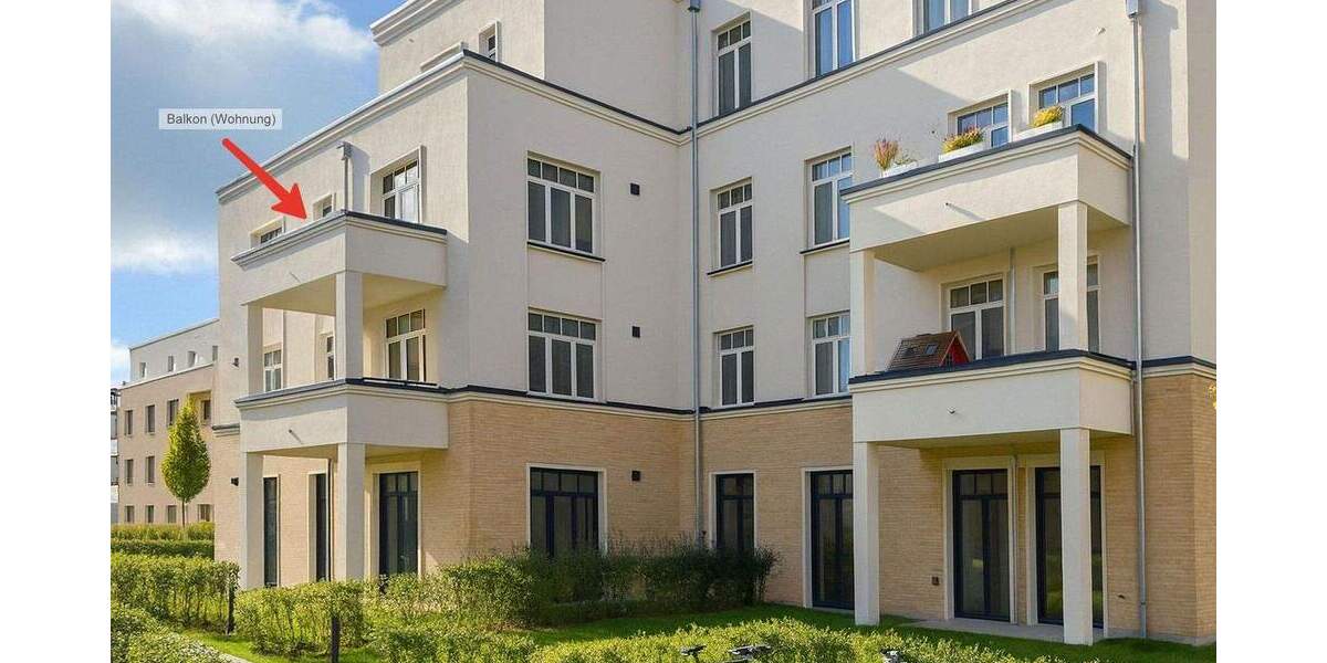 Stilvolle, helle 2-Zimmer-Wohnung mit Balkon und Ausblick 2 zimmer