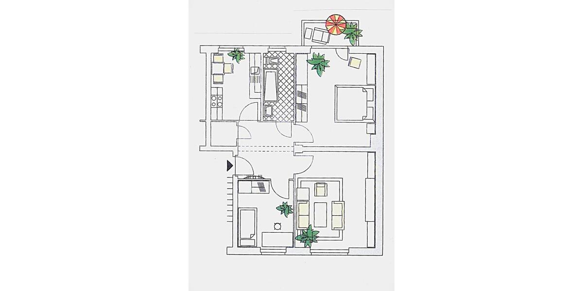 Etagenwohnung Berlin Friedrichshain-Kreuzberg - 3 Zimmer, 70 m&sup2;, 439.000&euro; | Angebot:26885263