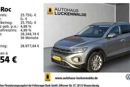 VW T-Roc 26.971 km 25.750 &euro; Berlin 10709