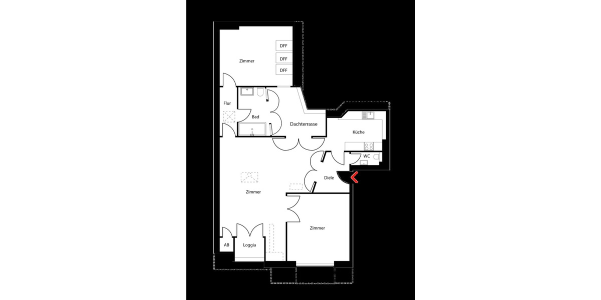 Etagenwohnung Berlin-Schöneberg Schöneberg - 3 Zimmer, 102 m&sup2;, 725.000&euro; | Angebot:24182658