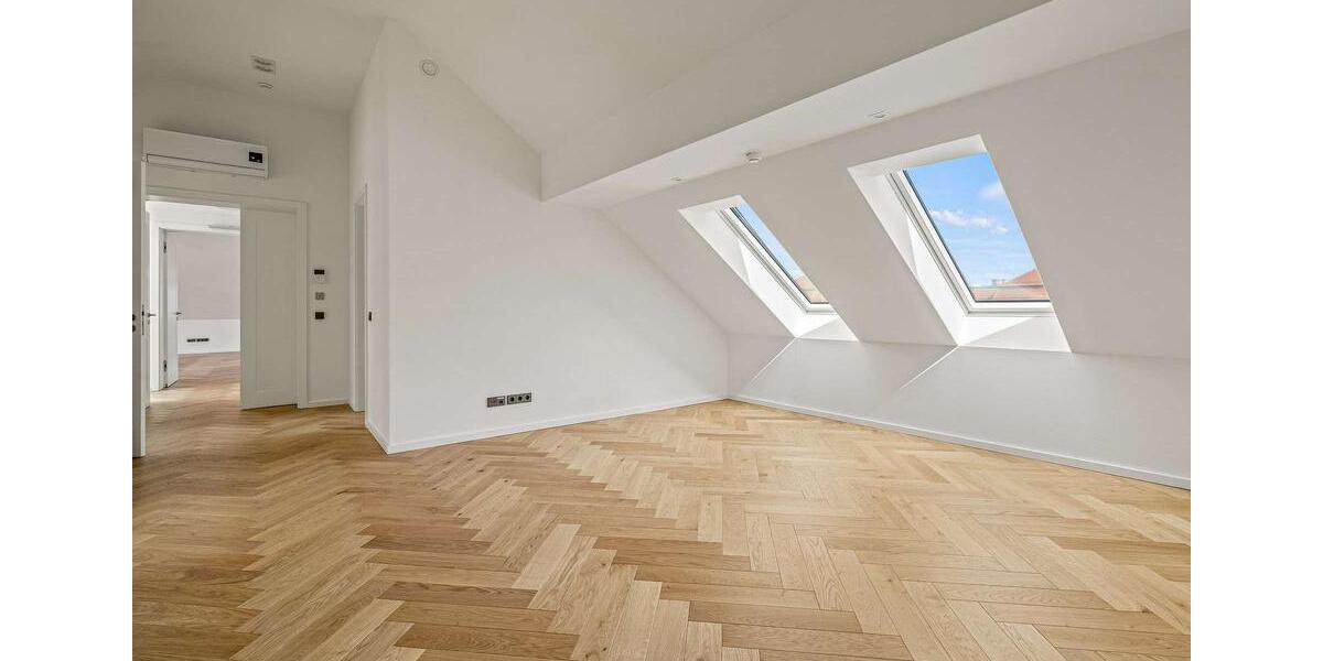 Luxuriöse Dachgeschosswohnung mit Parkblick im Erstbezug 5 zimmer