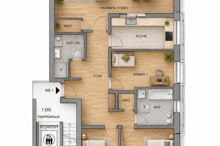 Wohnung Babelsberg Babelsberg - 4 Zimmer, 140 m&sup2;, 940.000&euro; | Angebot:26897611