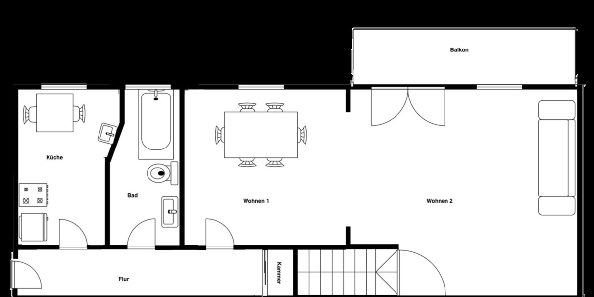 Etagenwohnung Berlin Wilmersdorf - 3 Zimmer, 2.200&euro; | Angebot:26364132
