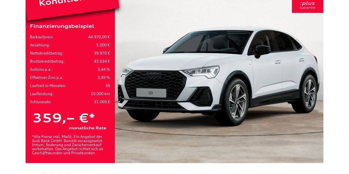 Audi Q3 4.979 km 44.970 &euro; Potsdam 14482