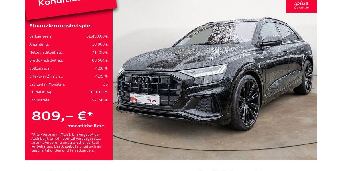 Audi Q8 54.005 km 80.490 &euro; Potsdam 14482