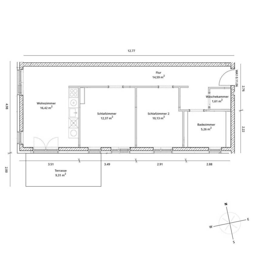 3 Zimmer mit Garten im Erdgeschoss - HAVELUFER Quartier